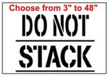 Do Not Stack Stencils