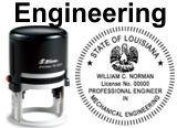 Engineering State Seals, SELF-INKING