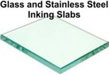 Glass and Stainless Steel Epoxy Paste Inking Plate