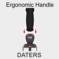 Ergonomic Safe Dater Handles