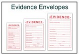 Evidence Envelopes - White
