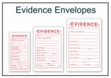 Evidence Envelopes - White