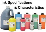 Ink Specifications & Characteristics