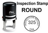 Round Inspector Stamps