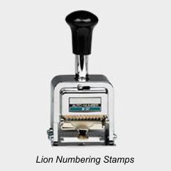 Lion Numbering Machines