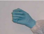 Blue Nitrile Barrier Gloves