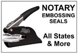 State Notary Embossing Seals