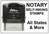 Self-Inking Notary Stamps, for each State