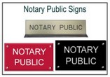 Notary Public Signs