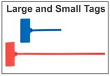 Tags - Large and Small Plastic Evidence Straps