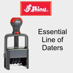 Shiny Essential Economy Self-Inking Daters