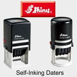 Shiny Printer Daters & Numbering Band Stamps