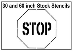 Stop Sign Stencils