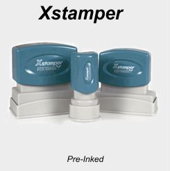 Xstamper Pre-Inked Stamps