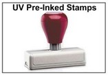 UV Pre-Inked Hand Stamps