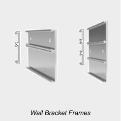 Multiple Signs Wall Bracket Frames