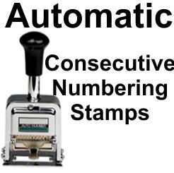 Automatic Consecutive Numbering Machines