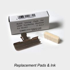 Numbering Machines Replacement Pads