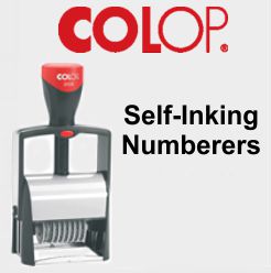 COLOP 2000 Plus Self-Inking Numbering Band Stamps