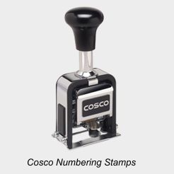 Cosco Numbering Stamps