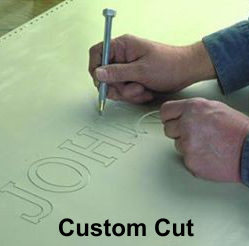 Custom Cut Sand Blast Stencils