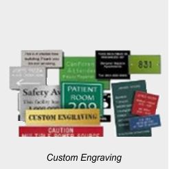 Engraved Nameplates, Name Badges and Signage