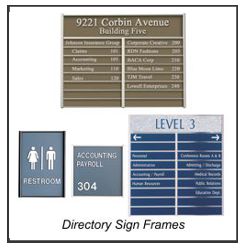 Directory Sign System Frames