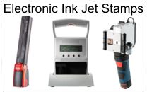 Electronic Ink Jet Stamps