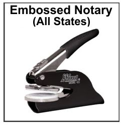 State Notary Embossing Seals