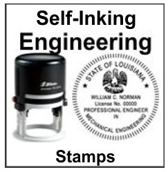 Self Inking Engineering Stamp