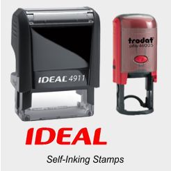 Ideal - Trodat Self-Inking Rubber Stamps