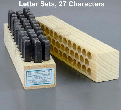 Letter Sets, 27 Characters, Industrial Strength 