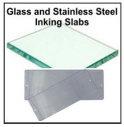 Glass and Stainless Steel Epoxy Paste Inking Plate