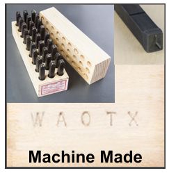 Machine Made Steel Stamp Sets