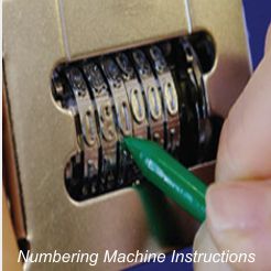 Numbering Machine Instructions