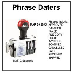 Phrase Date Stamps