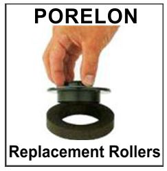 Porelon Replacement Rollers