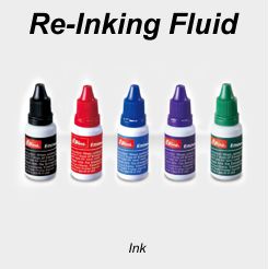 Pre-Inked Stamps Re-Inking Fluid