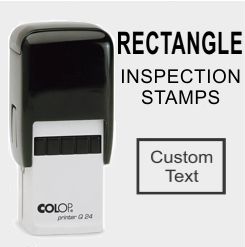 Rectangle Inspector Stamps