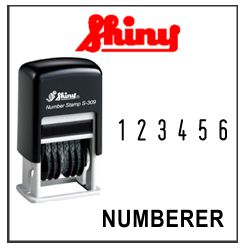 Shiny Printer Numberers