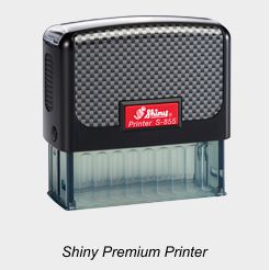 Shiny 850 Series Printer Rubber Stamps