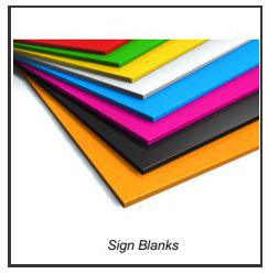 Custom Cut Acrylic Sign Material