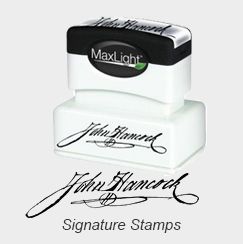 Signature Stamps