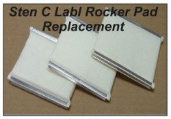 STEN C LABL Rocker Applicators & Replacement Pads