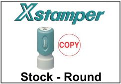 Xstamper Stock Stamps - Round