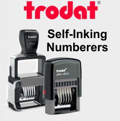 Trodat Self-Inking Numberers