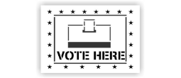 Vote Here with Box