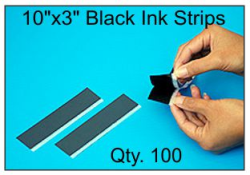 Fingerprint Ink Strips
Fingerprinting Ink Strips
Ink Foil Strips
Black Fingerprint Ink Strip