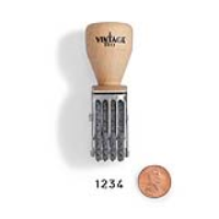 Vintage Pro Numbering 4 Band 5/32" Character Stamp