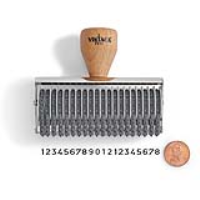 Vintage Pro Numbering 20 Band 5/32" Character Stamp